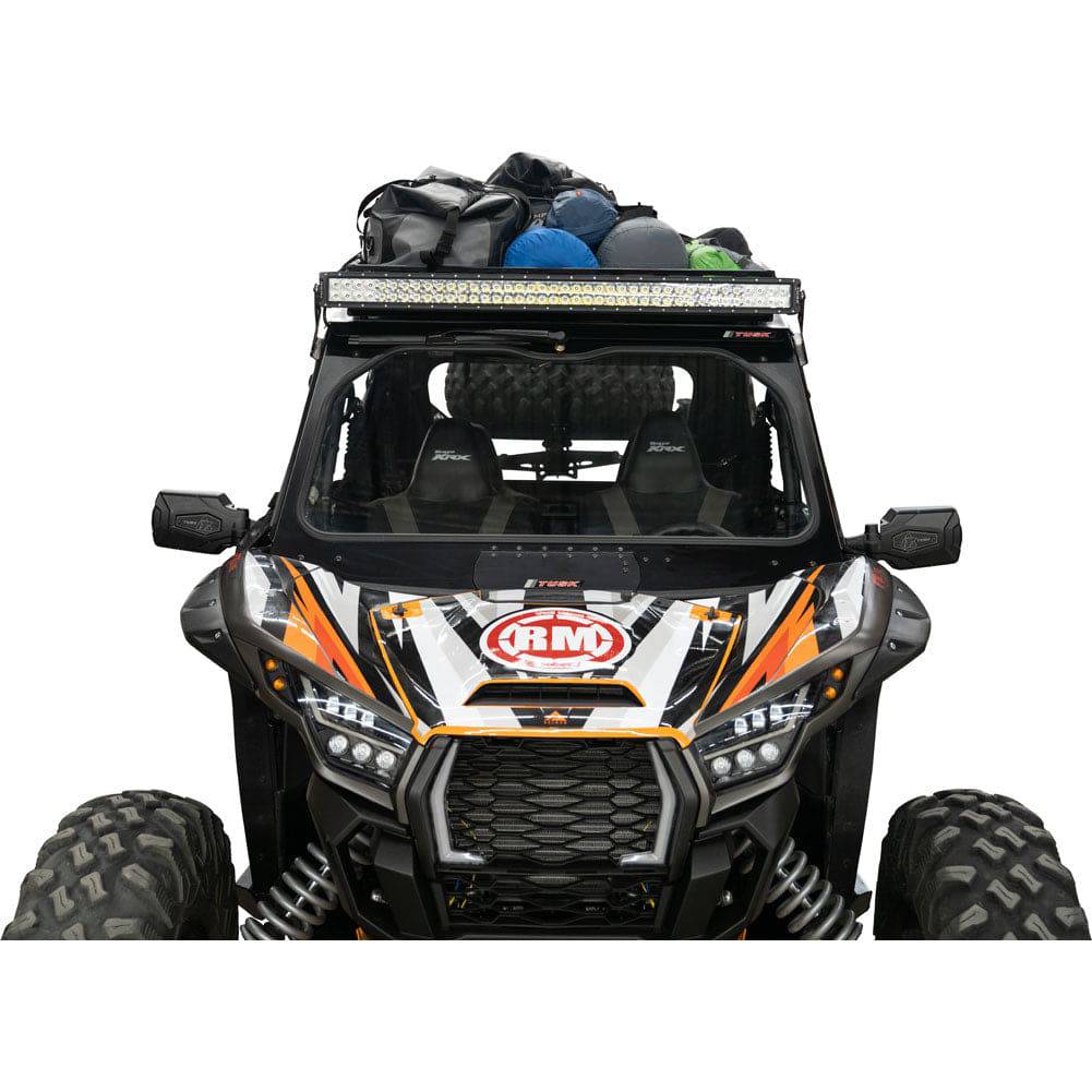 Tusk UTV Full Glass Windshield w/ 16" Wiper Kawasaki Teryx KRX/KRX4