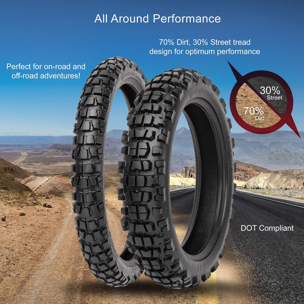 Tusk Waypoint Adventure Motorcycle Tire