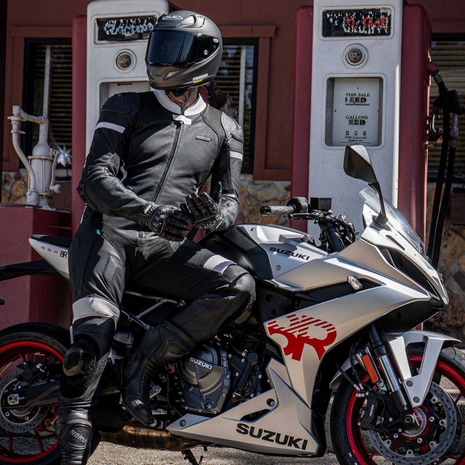 スーツ nori Noru Twenty-Eight 1-Piece Motorcycle Race Suit | Adventure Parts