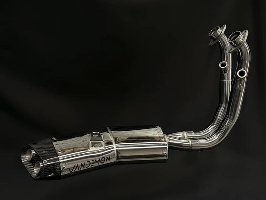 Vandemon Exhaust Stainless Steel Low Mount System CFMOTO 450NK 2023-2024