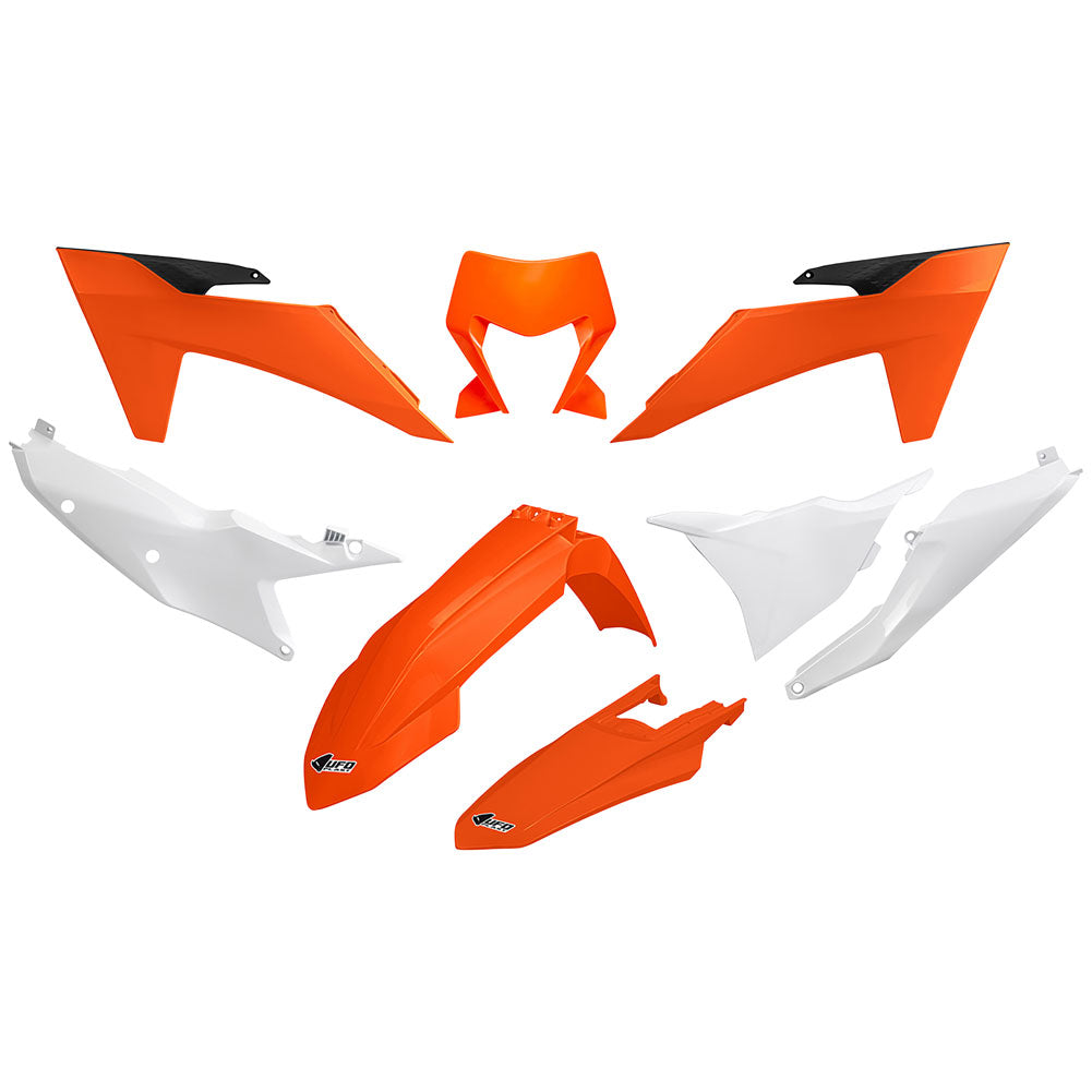 UFO Complete Plastic Kit KTM 150 XC-W (Fuel Injected) 2024–2025 - Adventure Parts