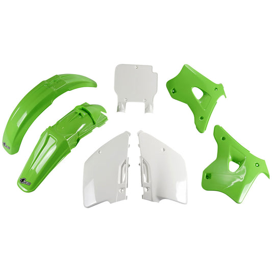UFO Complete Plastic Kit Kawasaki KX125 1994–1995 - Adventure Parts