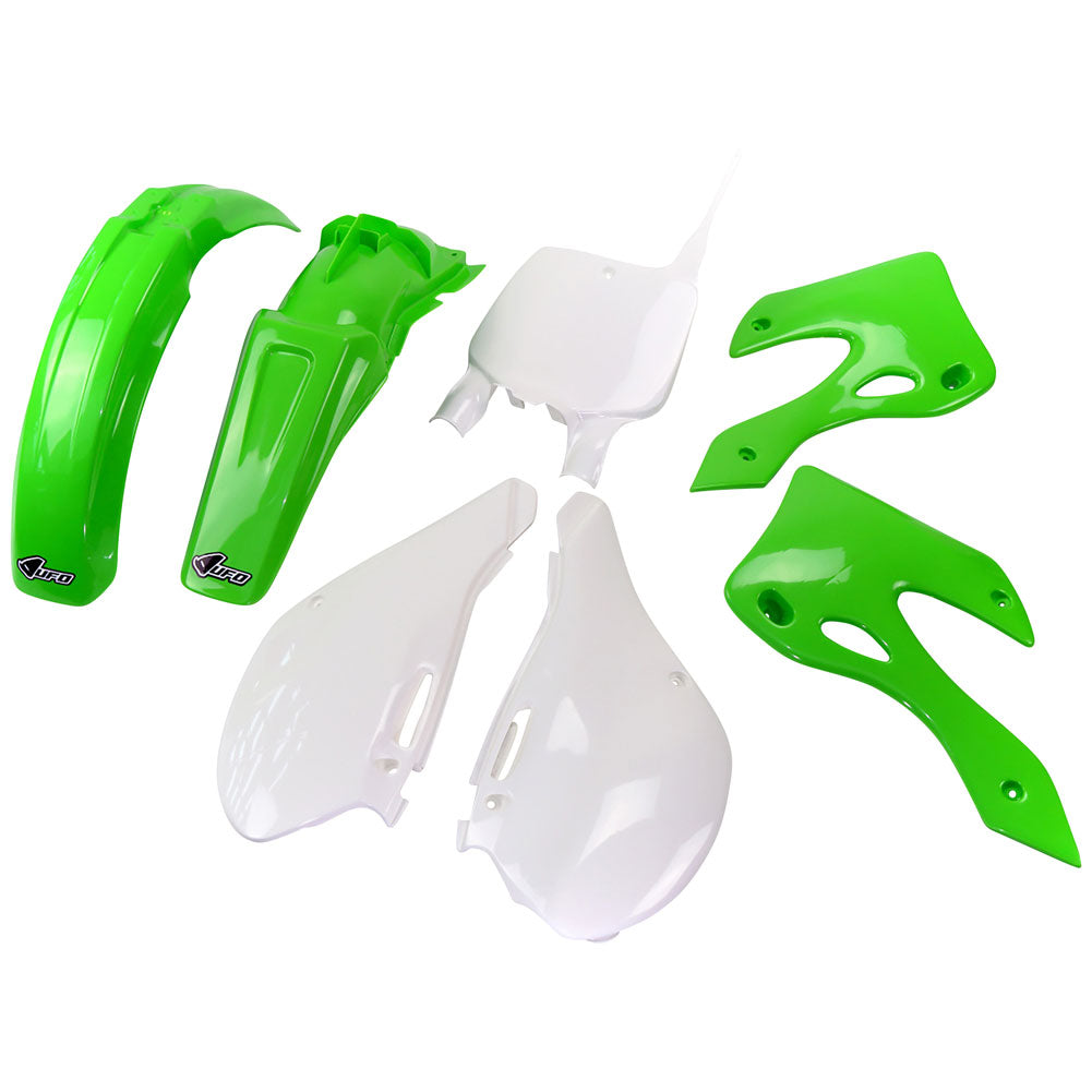 UFO Complete Plastic Kit Kawasaki KX125 1999–2002 - Adventure Parts