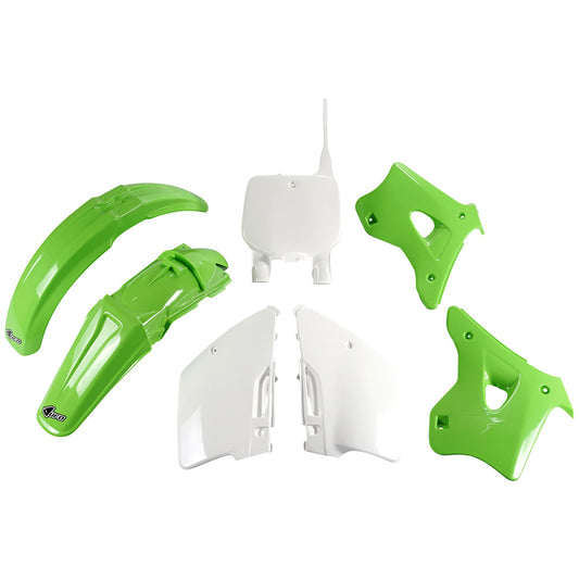 UFO Complete Plastic Kit Kawasaki KX125 1996–1998 - Adventure Parts