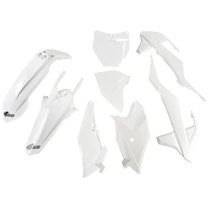 UFO Complete Plastic Kit 2020 White – Fits: KTM 85 SX 17/14 2018–2024 - Adventure Parts