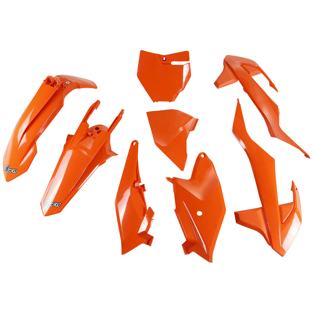 UFO Complete Plastic Kit 2020 White – Fits: KTM 85 SX 17/14 2018–2024 - Adventure Parts