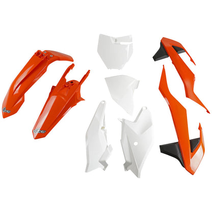 UFO Complete Plastic Kit 2020 White – Fits: KTM 85 SX 17/14 2018–2024 - Adventure Parts