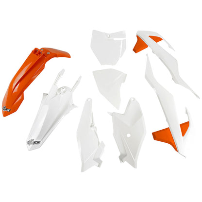 UFO Complete Plastic Kit 2020 White – Fits: KTM 85 SX 17/14 2018–2024 - Adventure Parts