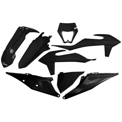 UFO Complete Plastic Kit KTM 150 XC-W (Fuel Injected) 2020–2023 - Adventure Parts