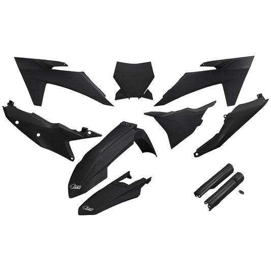 UFO Full Plastic Kit KTM 125 SX (Fuel Injected) 2023–2024 - Adventure Parts