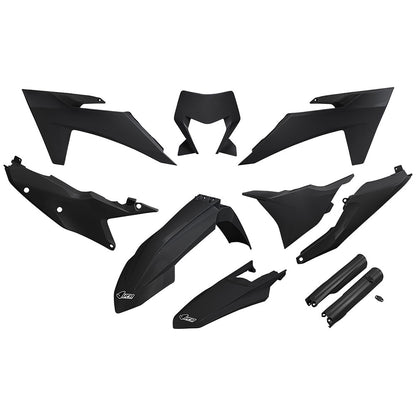 UFO Full Plastic Kit KTM 150 XC-W (Fuel Injected) 2024–2025 - Adventure Parts