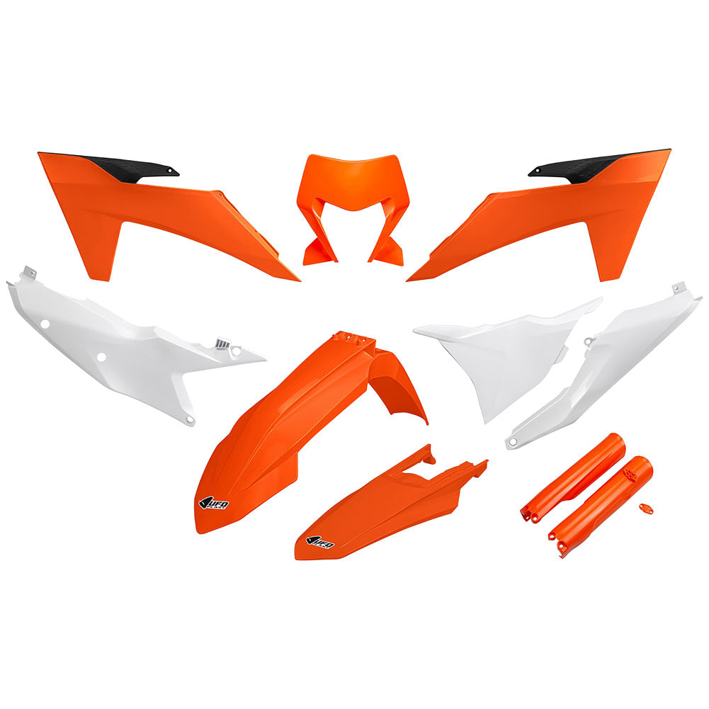 UFO Full Plastic Kit KTM 150 XC-W (Fuel Injected) 2024–2025 - Adventure Parts