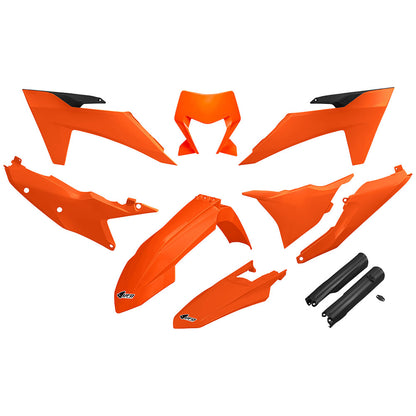 UFO Full Plastic Kit KTM 150 XC-W (Fuel Injected) 2024–2025 - Adventure Parts
