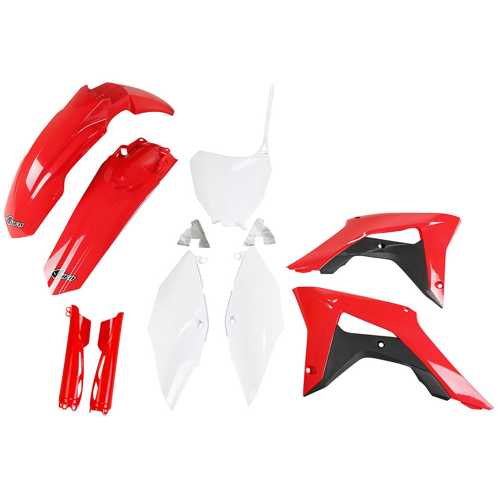 UFO Full Plastic Kit Honda CRF250R 2017–2021 - Adventure Parts