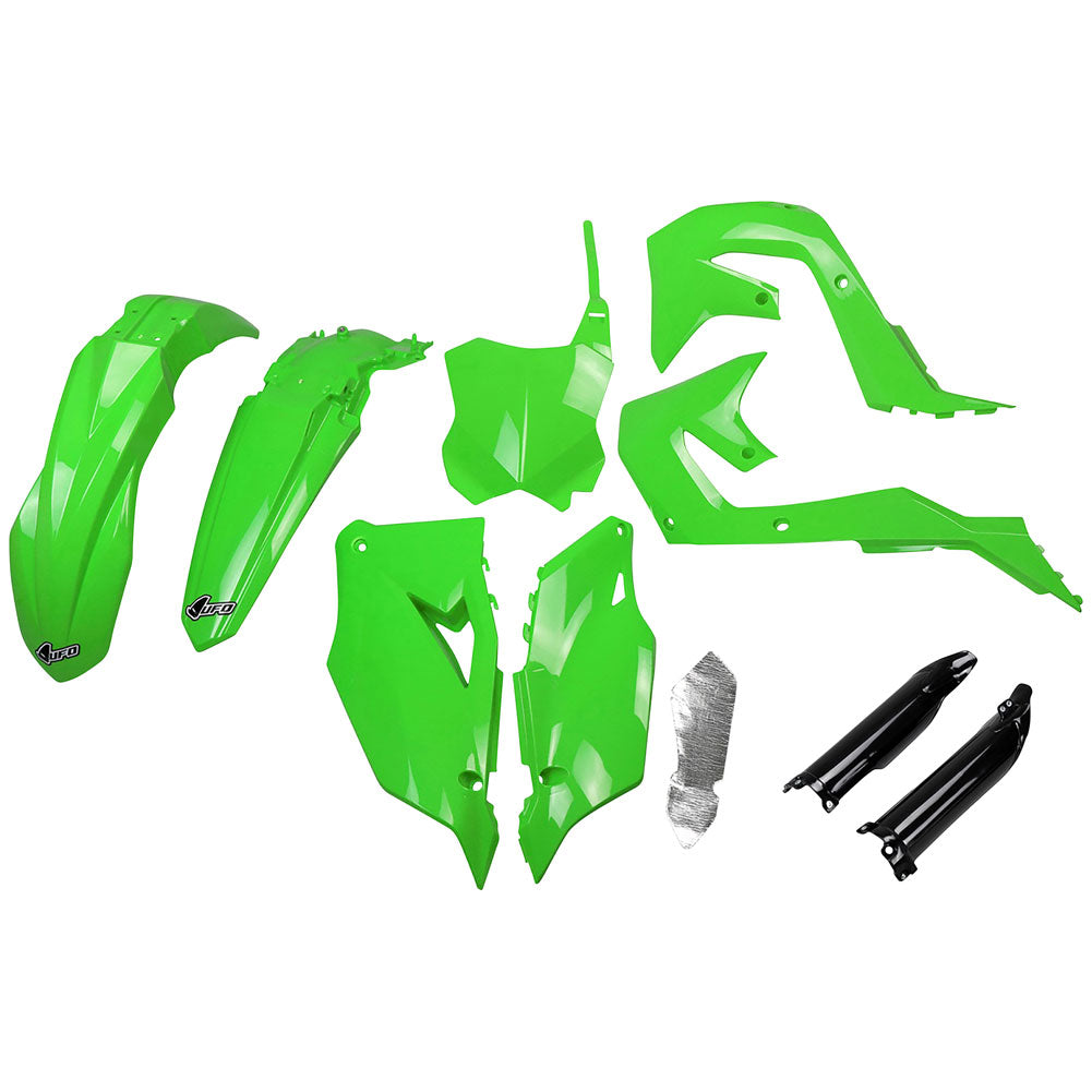 UFO Full Plastic Kit Kawasaki KX250 2019–2024 - Adventure Parts