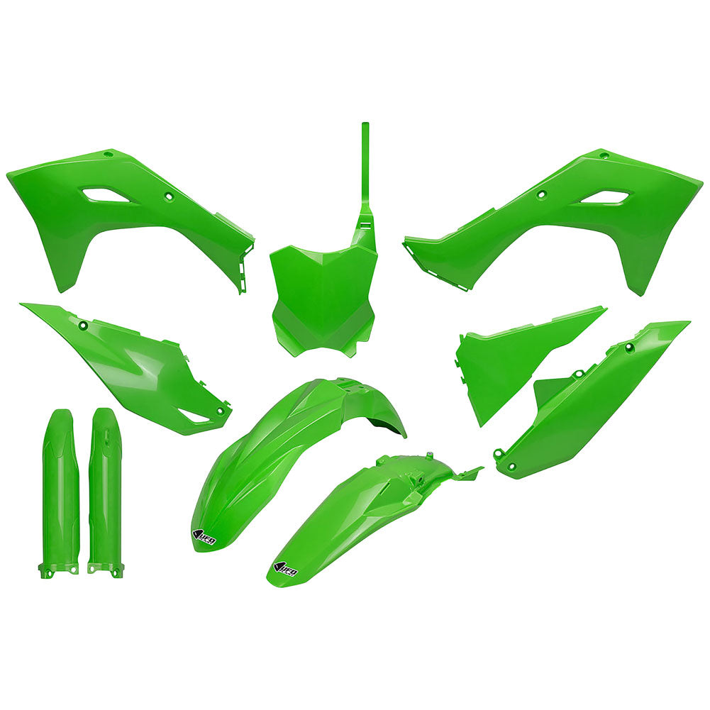 UFO Full Plastic Kit Kawasaki KX250 2024–2026 - Adventure Parts