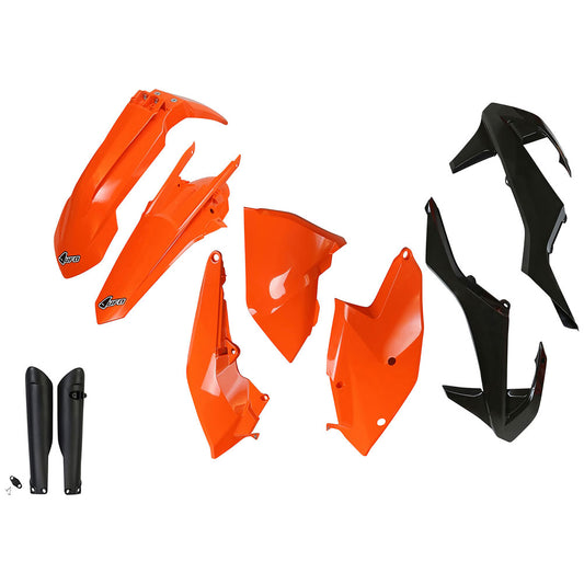 UFO Full Plastic Kit KTM 150 XC-W (E-Start) 2017–2019 - Adventure Parts