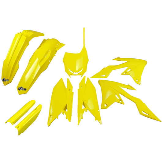 UFO Full Plastic Kit Suzuki RMZ250 2018–2026 - Adventure Parts