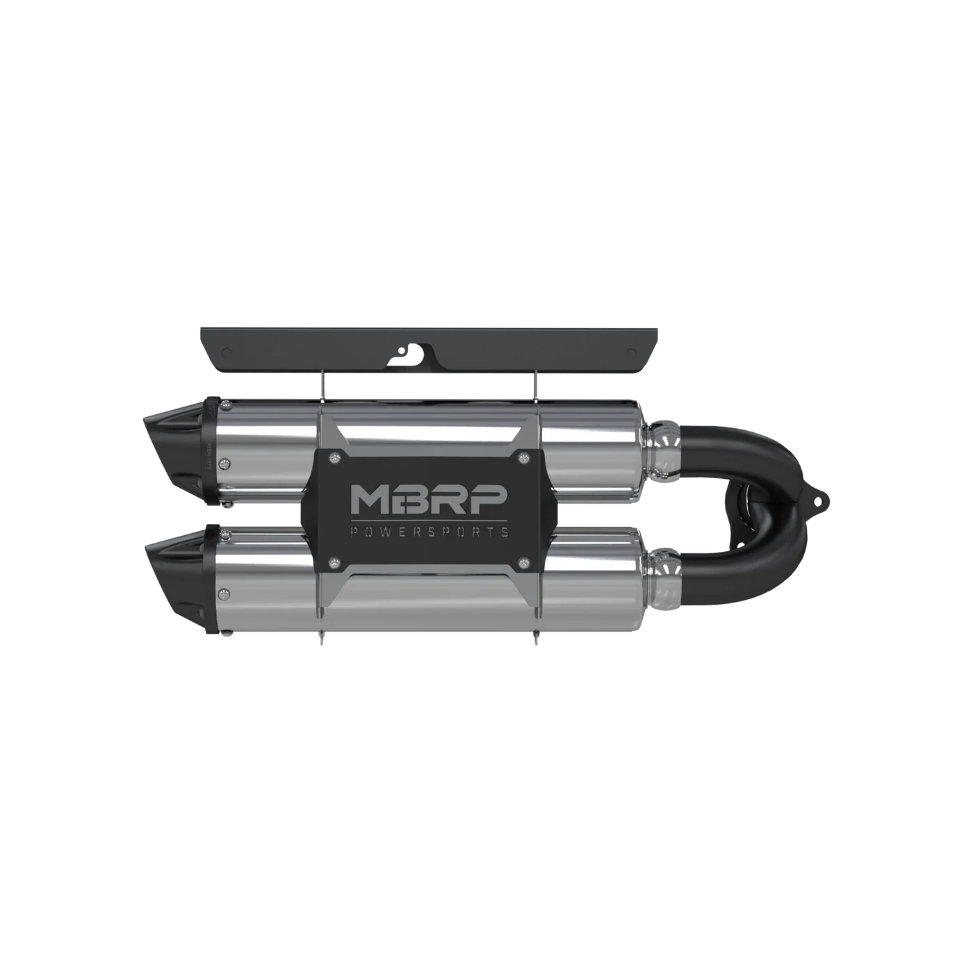 MBRP Stacked Dual Slip-on Performance Series Polaris RZR XP Turbo/S 2016-2021 - Adventure Parts