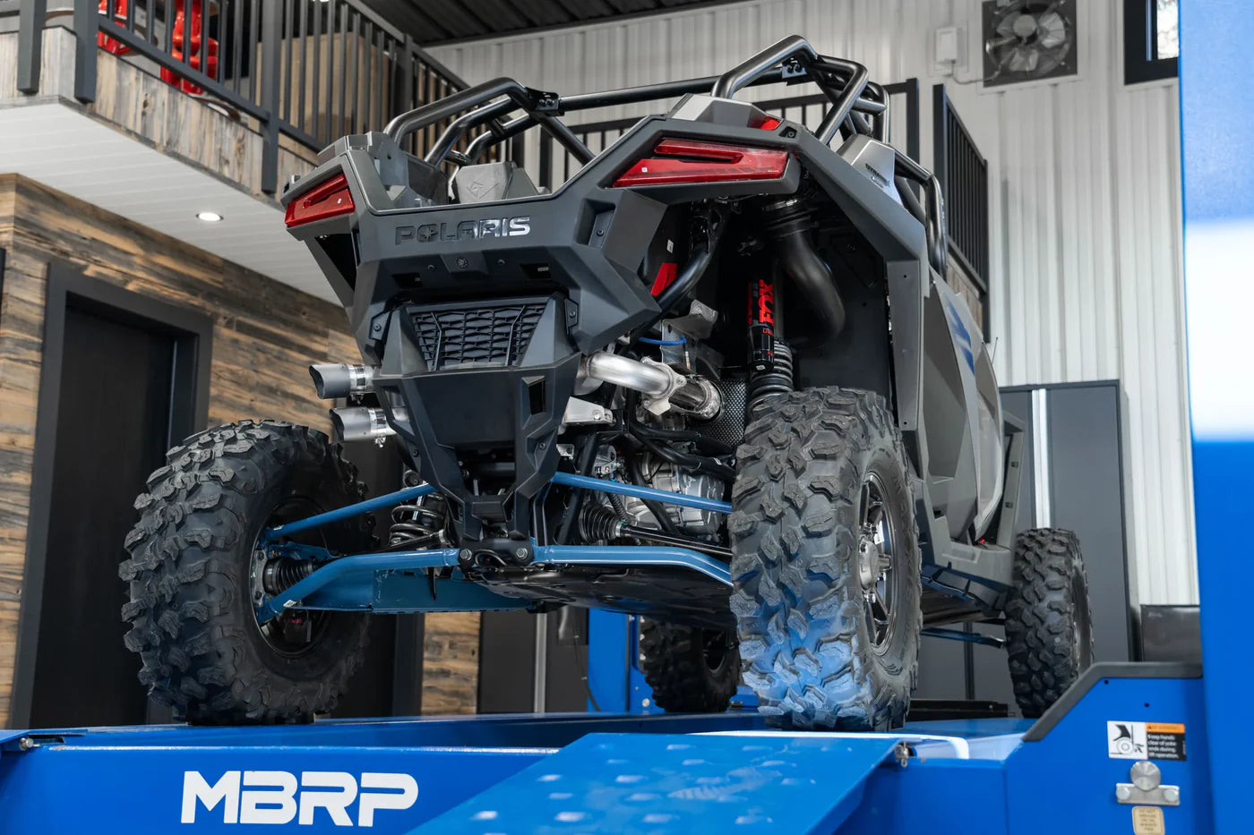 MBRP Slip-on Active Exhaust Dual out Polaris RZR PRO XP 2020-2025 - Adventure Parts