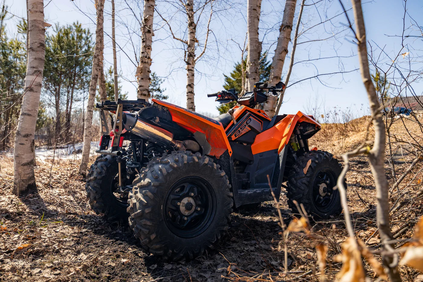 MBRP 5" Single Slip-on Performance Series Polaris Scrambler 850 2013-2025 - Adventure Parts