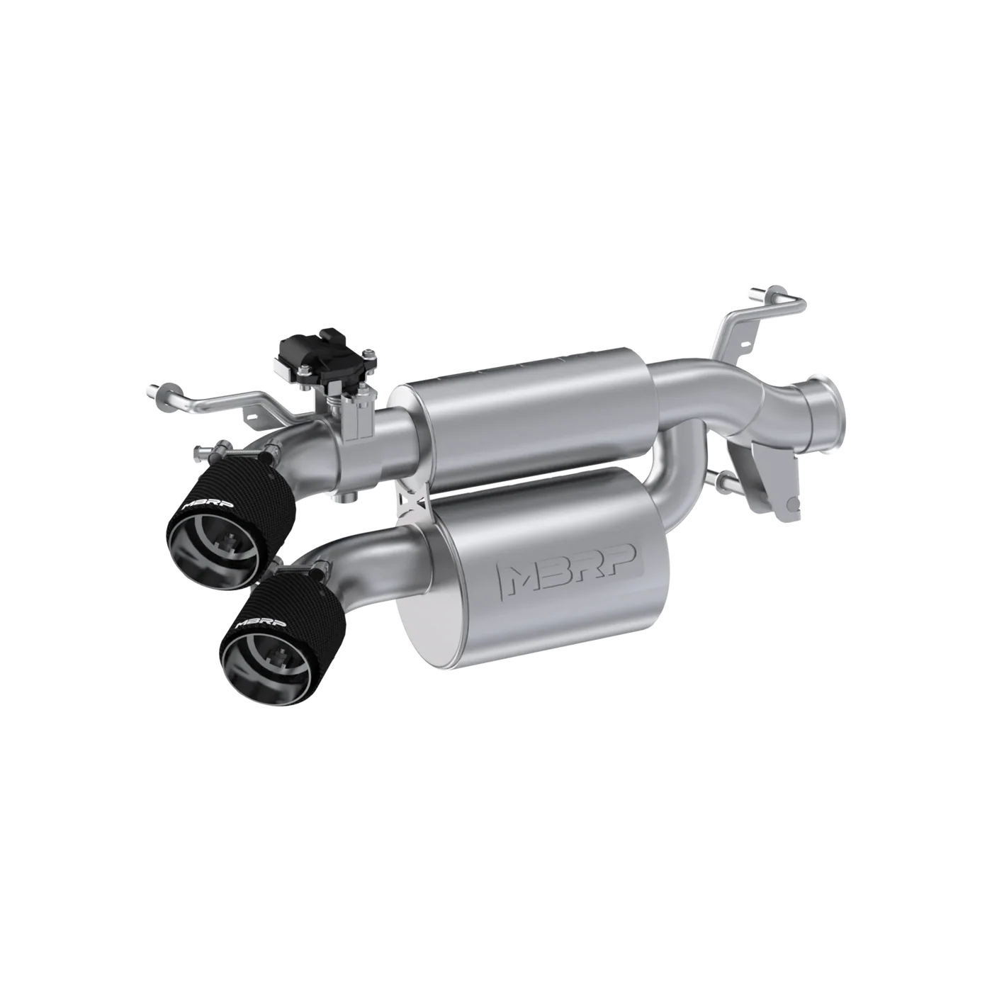 MBRP Slip-on Stacked Dual-Out Active Exhaust Polaris RZR XP 1000 2024-2025 - Adventure Parts