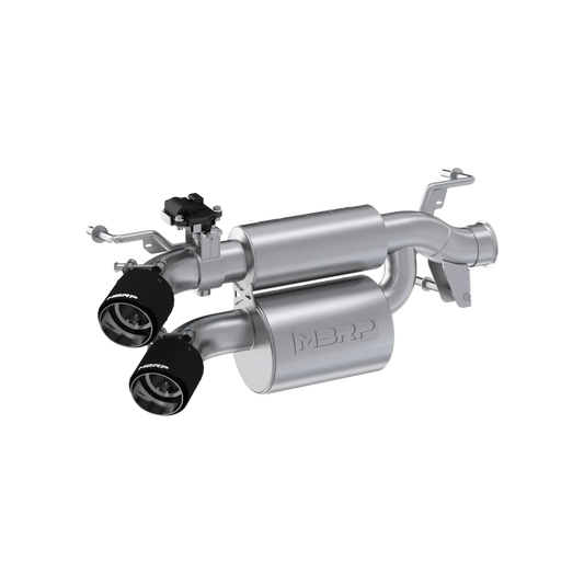 MBRP Slip-on Stacked Dual-Out Active Exhaust Polaris RZR XP 1000 2024-2025