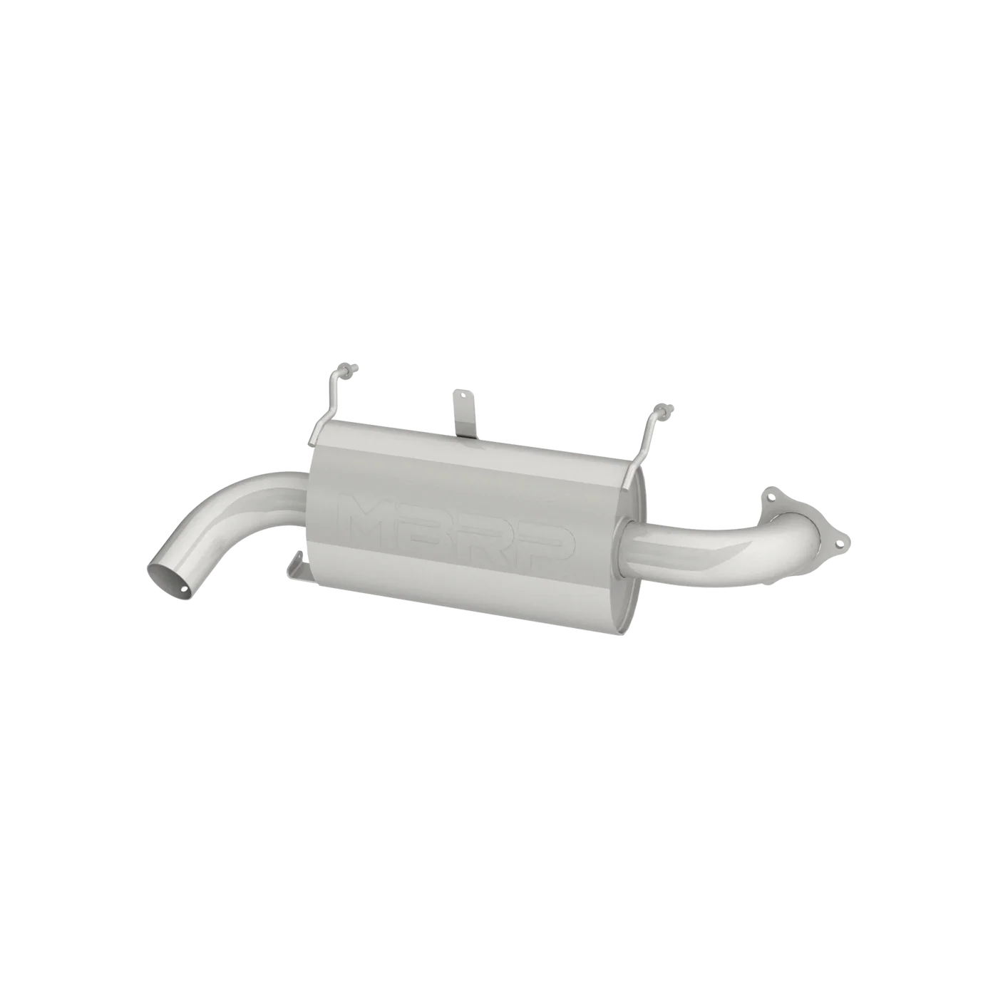MBRP Oval Slip-on Sport Series Polaris RZR XP Turbo/S 2016-2021 - Adventure Parts