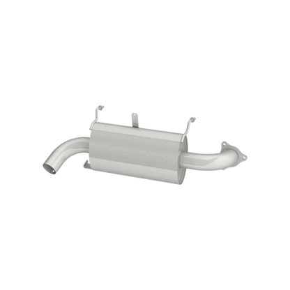 MBRP Oval Slip-on Sport Series Polaris RZR XP Turbo/S 2016-2021 - Adventure Parts