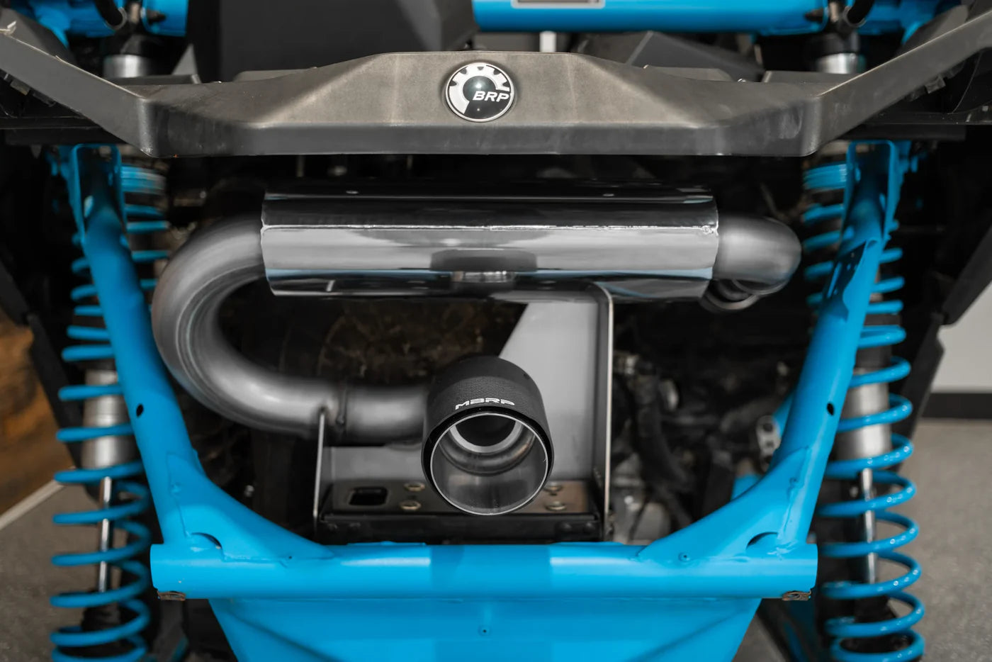 MBRP Oval Slip-on Turbo-Back Full System Can-Am Maverick X3 2017-2025