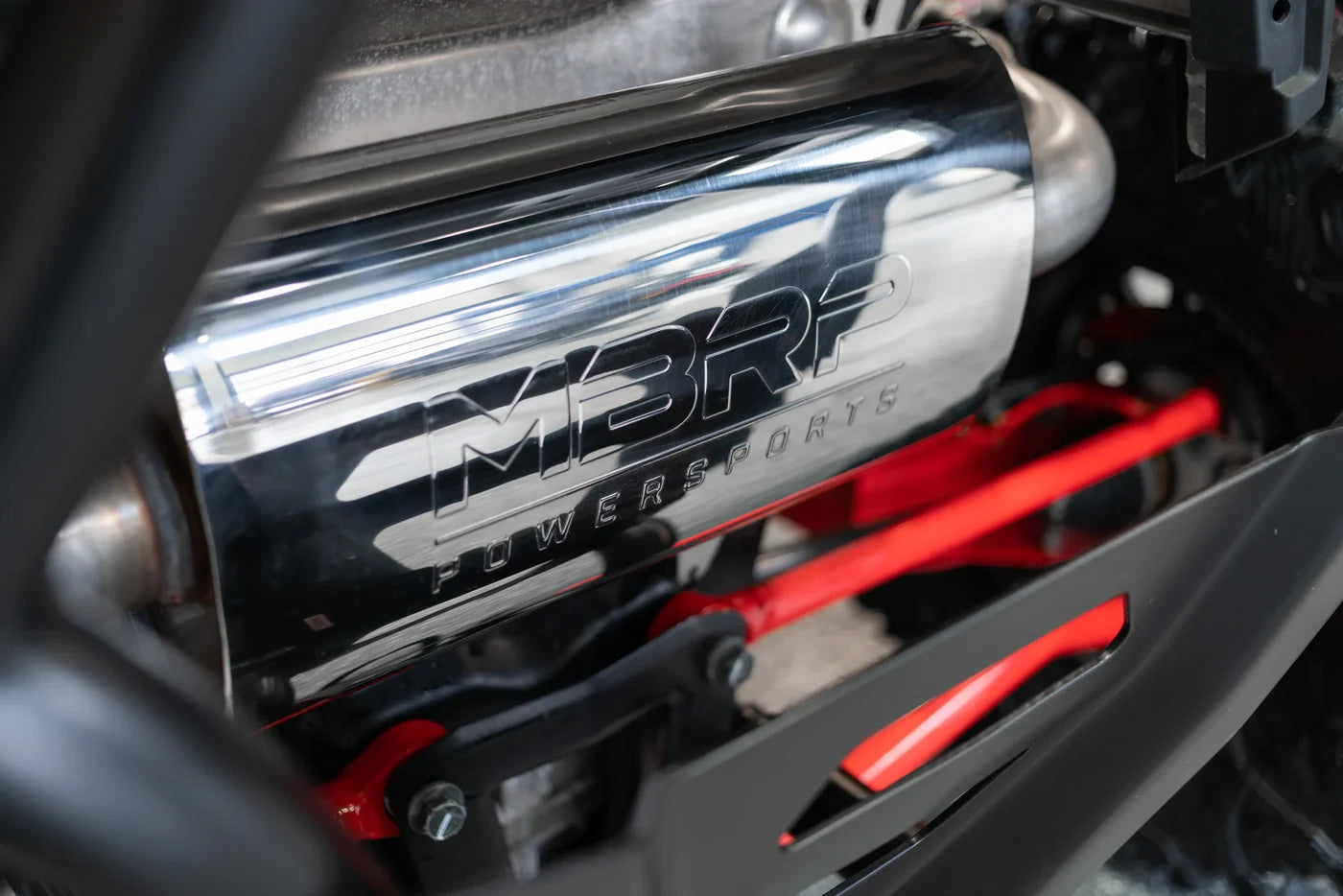 MBRP Oval Slip-on Sport Series Polaris RZR Pro XP 2020-2025 - Adventure Parts