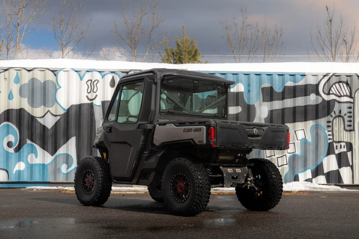 MBRP Black-Coated Speaker Bar Kit Can-Am Defender 2016-2025