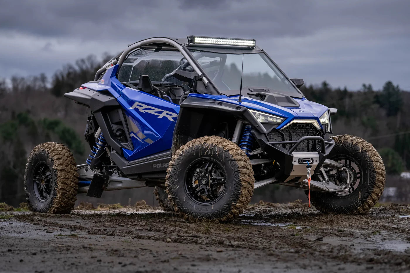 MBRP Single Slip-on Dual Outlet Performance Series Polaris RZR PRO R 2022-2025 - Adventure Parts