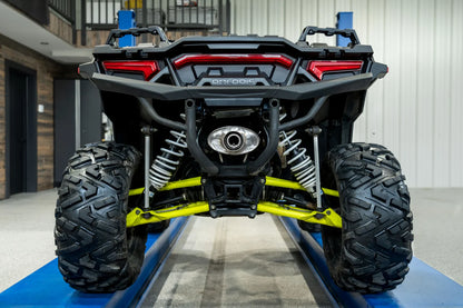 MBRP Oval Slip-on Sport Series with 3 Inch OD Tip Polaris Sportsman 1000 XP S 2020-2025