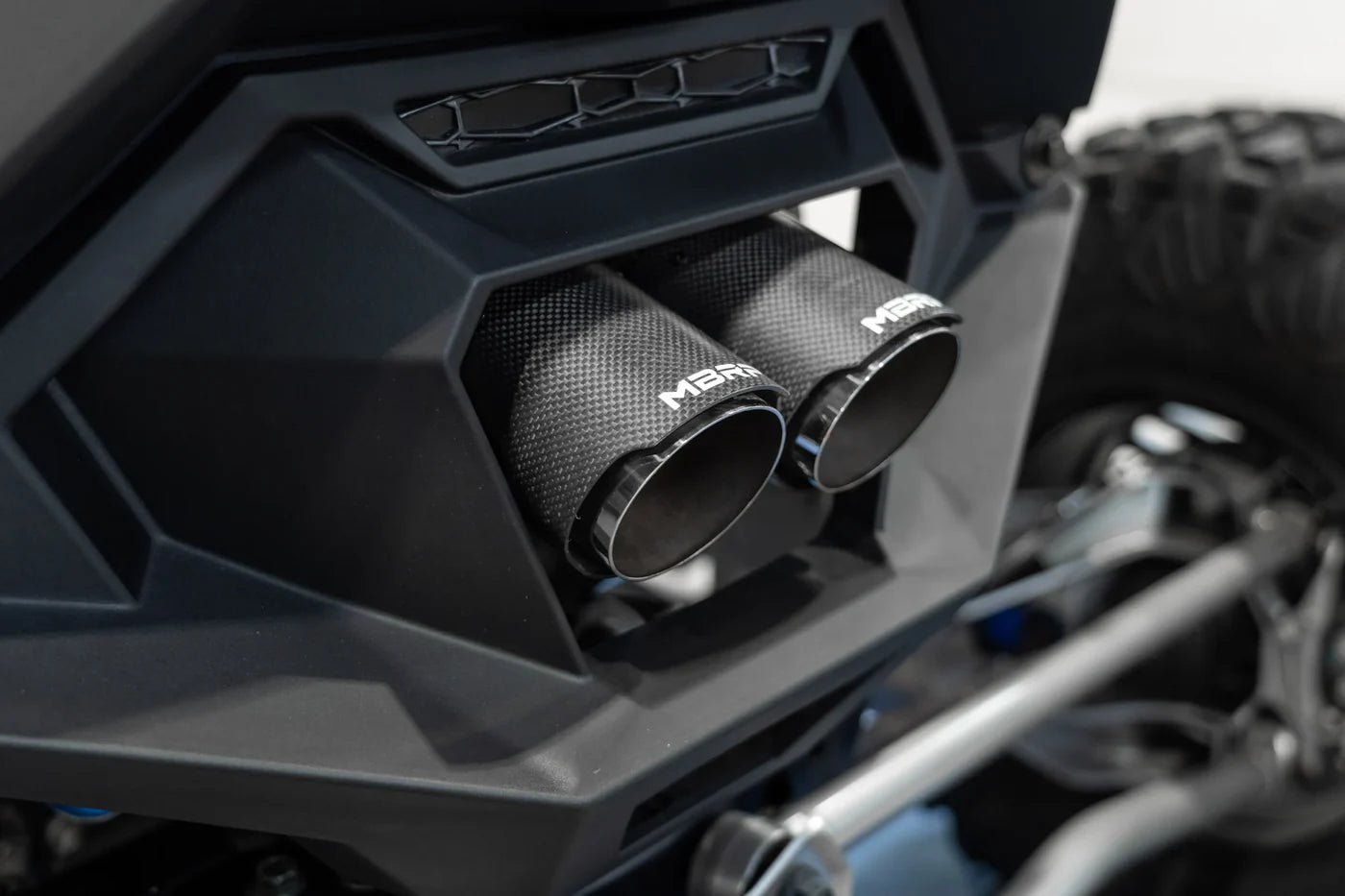 MBRP Single Slip-on Dual Outlet Performance Series Polaris RZR PRO R 2022-2025 - Adventure Parts