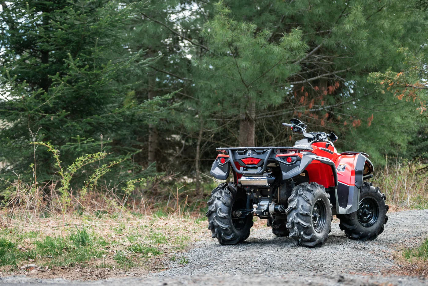 MBRP 5" Single Slip-on Performance Series Can-Am Outlander/Max 450/570 Efi All Models(DPS/6X6/PRO) 2015-2025