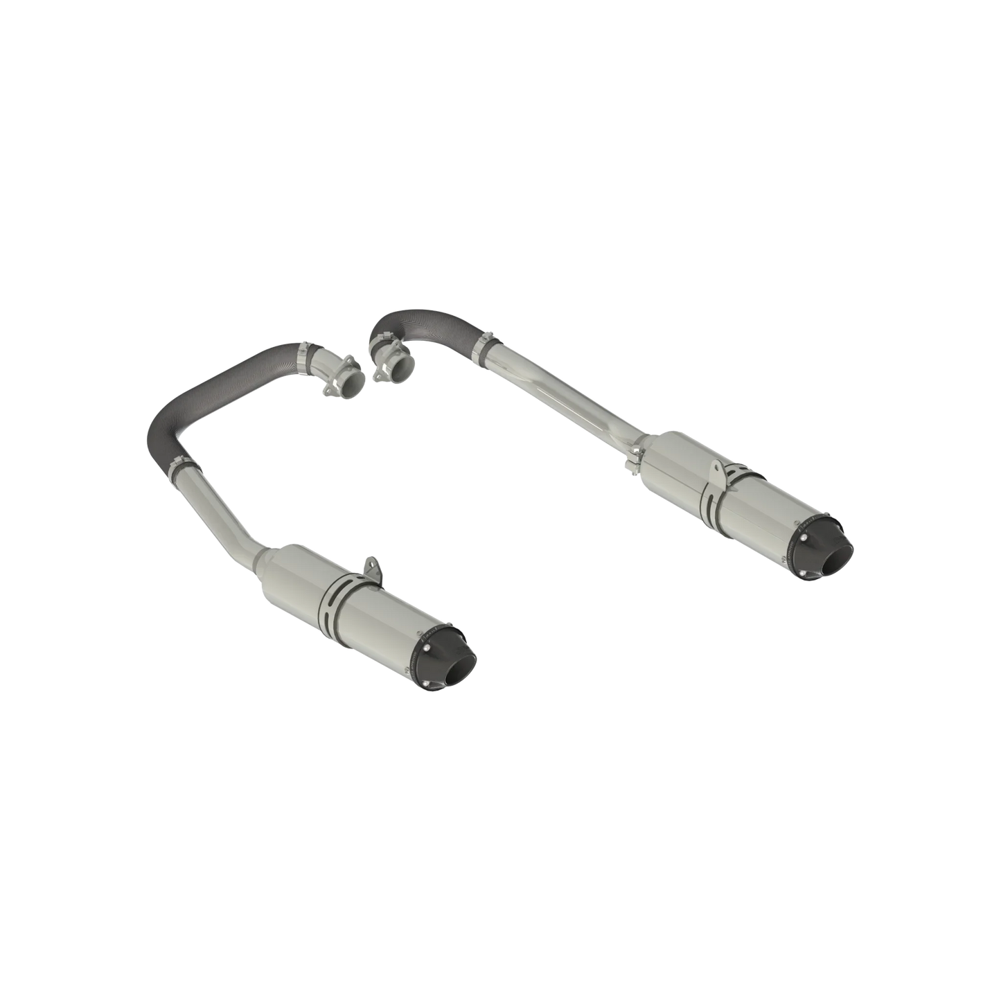 MBRP Complete dual system headers back Polaris RZR 900 All Models 2014