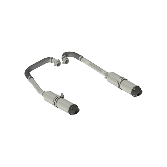 MBRP Complete dual system headers back Polaris RZR 900 All Models 2014