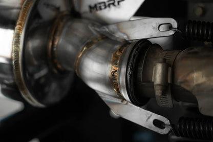 MBRP 5" Single Slip-on Performance Series Polaris Sportsman 450 2001-2025