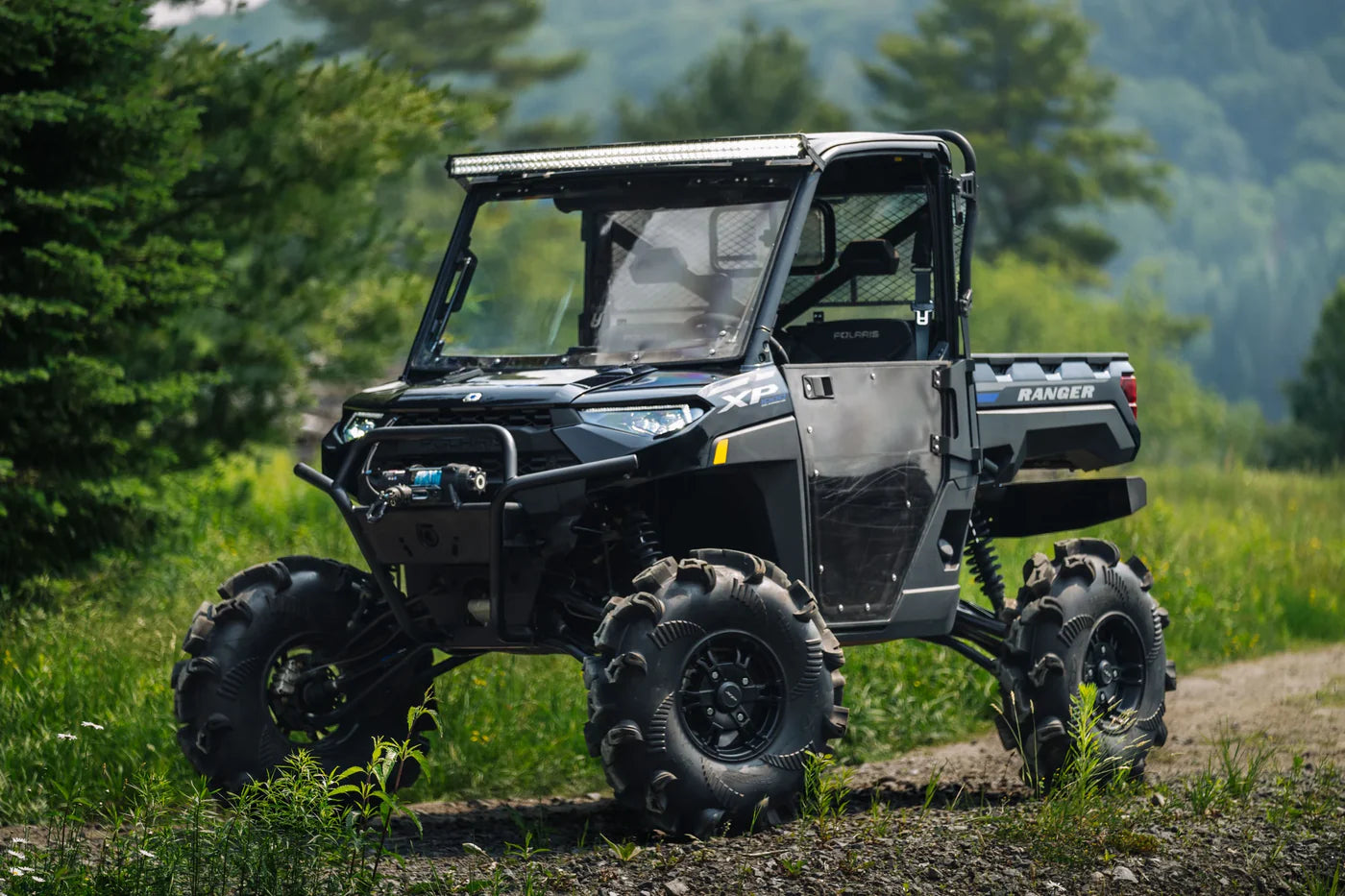 MBRP 5" Single Slip-On Performance Series Polaris Ranger XP 1000 2018-2024