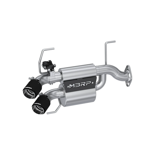 MBRP Slip-on Stacked Dual Out Active Exhaust Polaris Xpedition 2024-2025