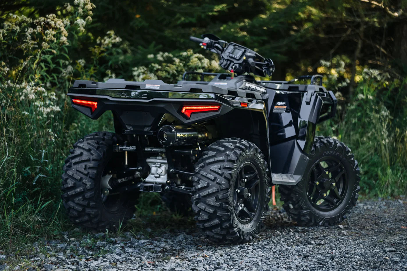 MBRP 5" Single Slip-on Performance Series Polaris Sportsman 450 2001-2025