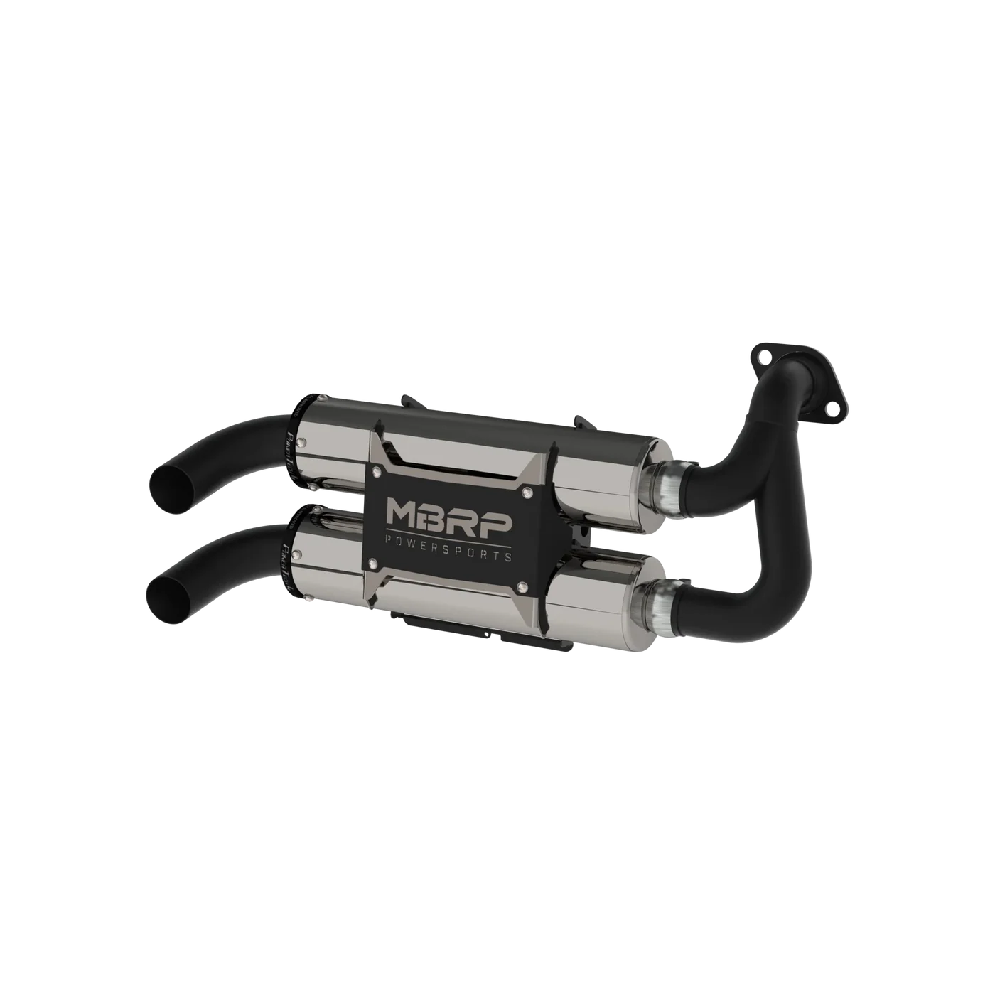 MBRP Stacked Dual Slip-on Performance Series Polaris General 1000 EPS 2016-2025