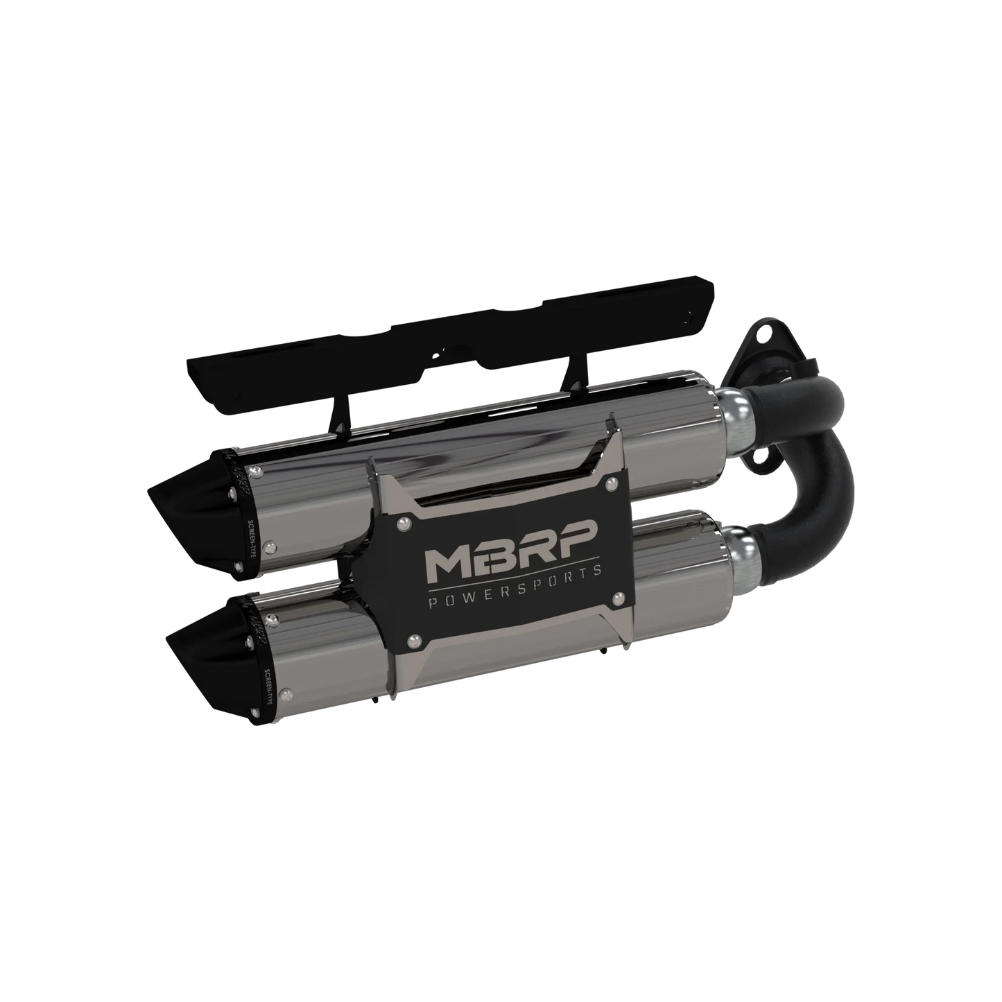 MBRP Stacked Dual Slip-on Performance Series Polaris RZR RS1 2018-2023 - Adventure Parts