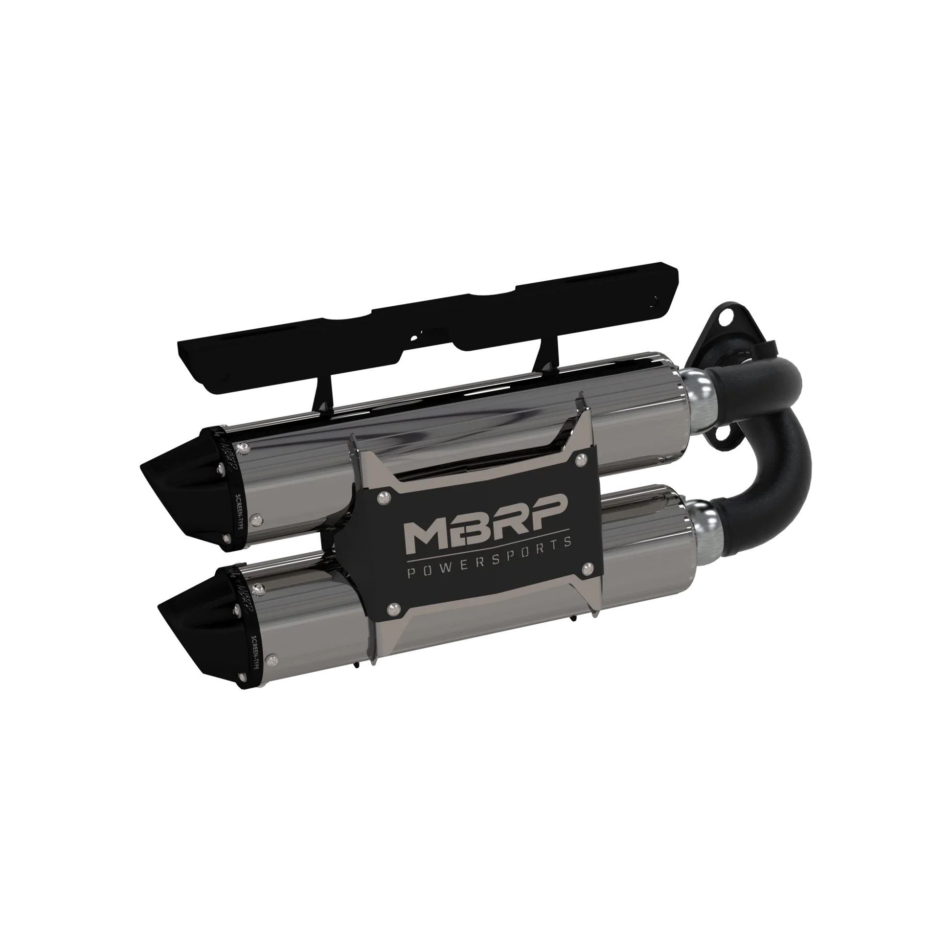 MBRP Stacked Dual Slip-on Performance Series Polaris RZR RS1 2018-2023 - Adventure Parts