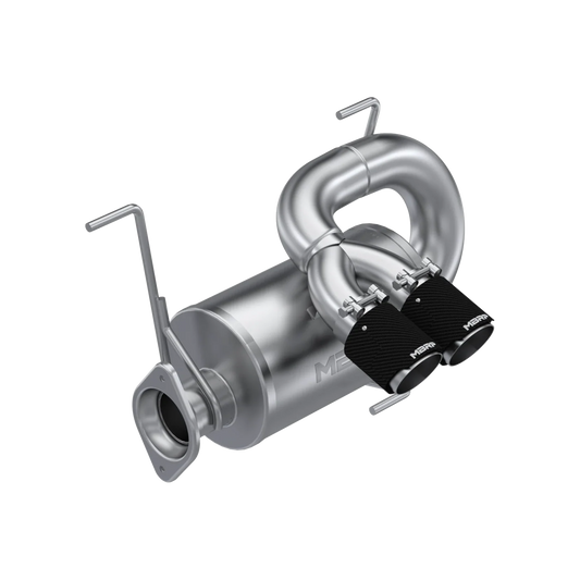 MBRP Single Slip-on Dual Outlet Performance Series Polaris RZR PRO R 2022-2025