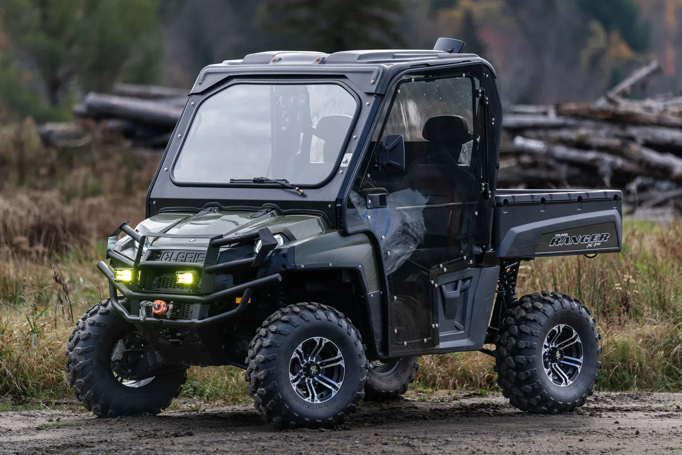 MBRP 4" Slip-on Muffler Assembly Polaris Ranger 800 2010-2017