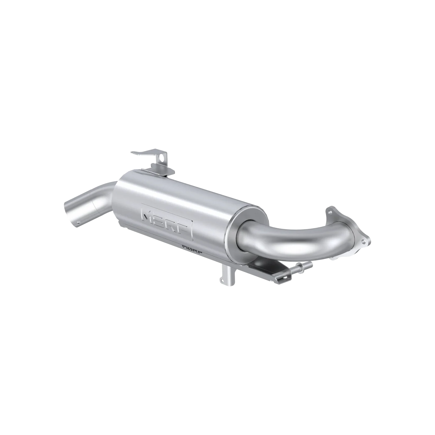 MBRP 5" Single Slip-on System with Catalytic Converter Performance Series Polaris RZR TURBO R 2020-2025 - Adventure Parts
