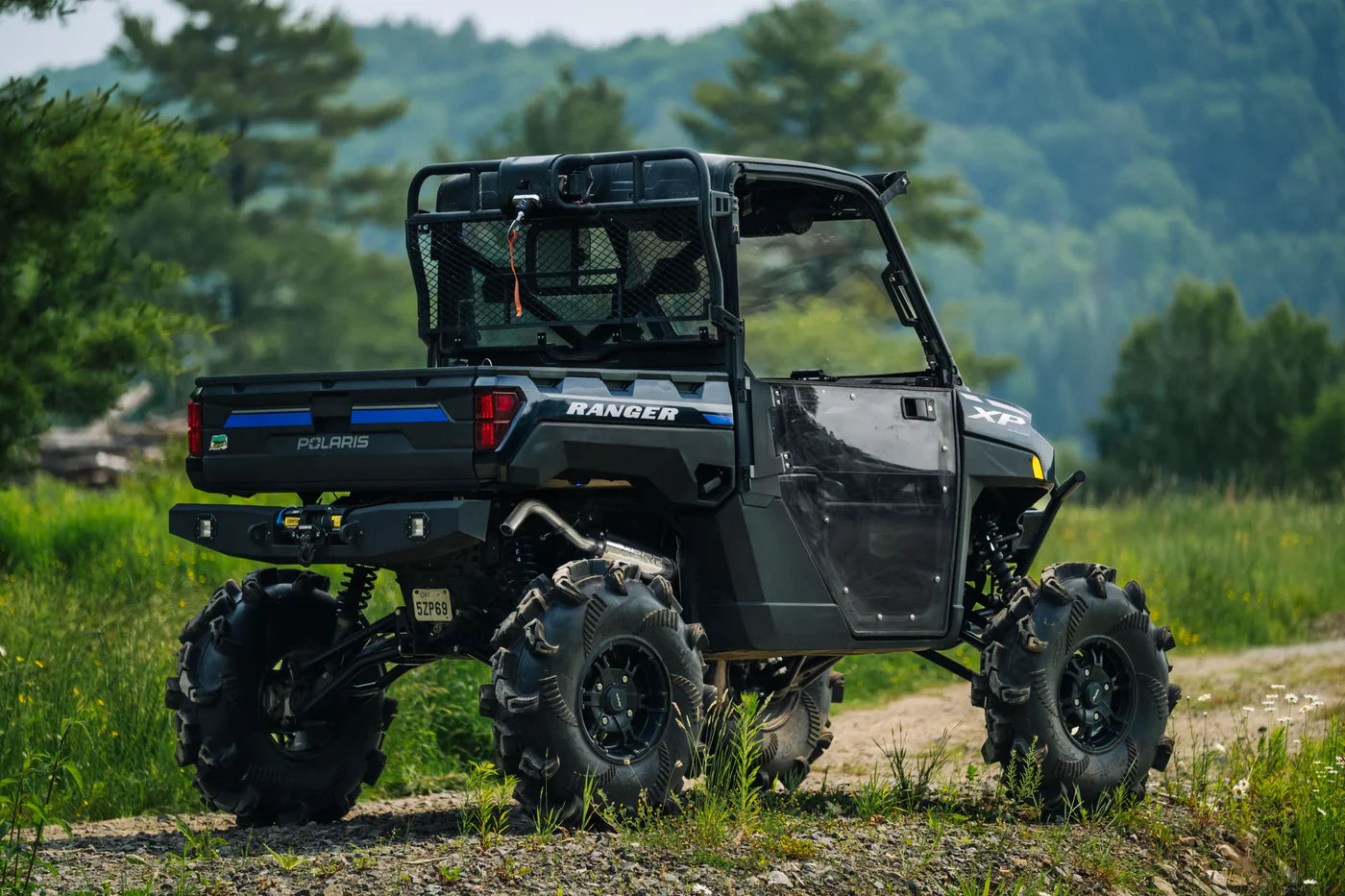 MBRP 5" Single Slip-On Performance Series Polaris Ranger XP 1000 2018-2024