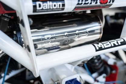 MBRP 5"  Single Slip-on Exhaust Performance Series Polaris Sportsman Touring 850 2011-2024